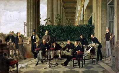 A Rue Royale köre, Párizs, 1868